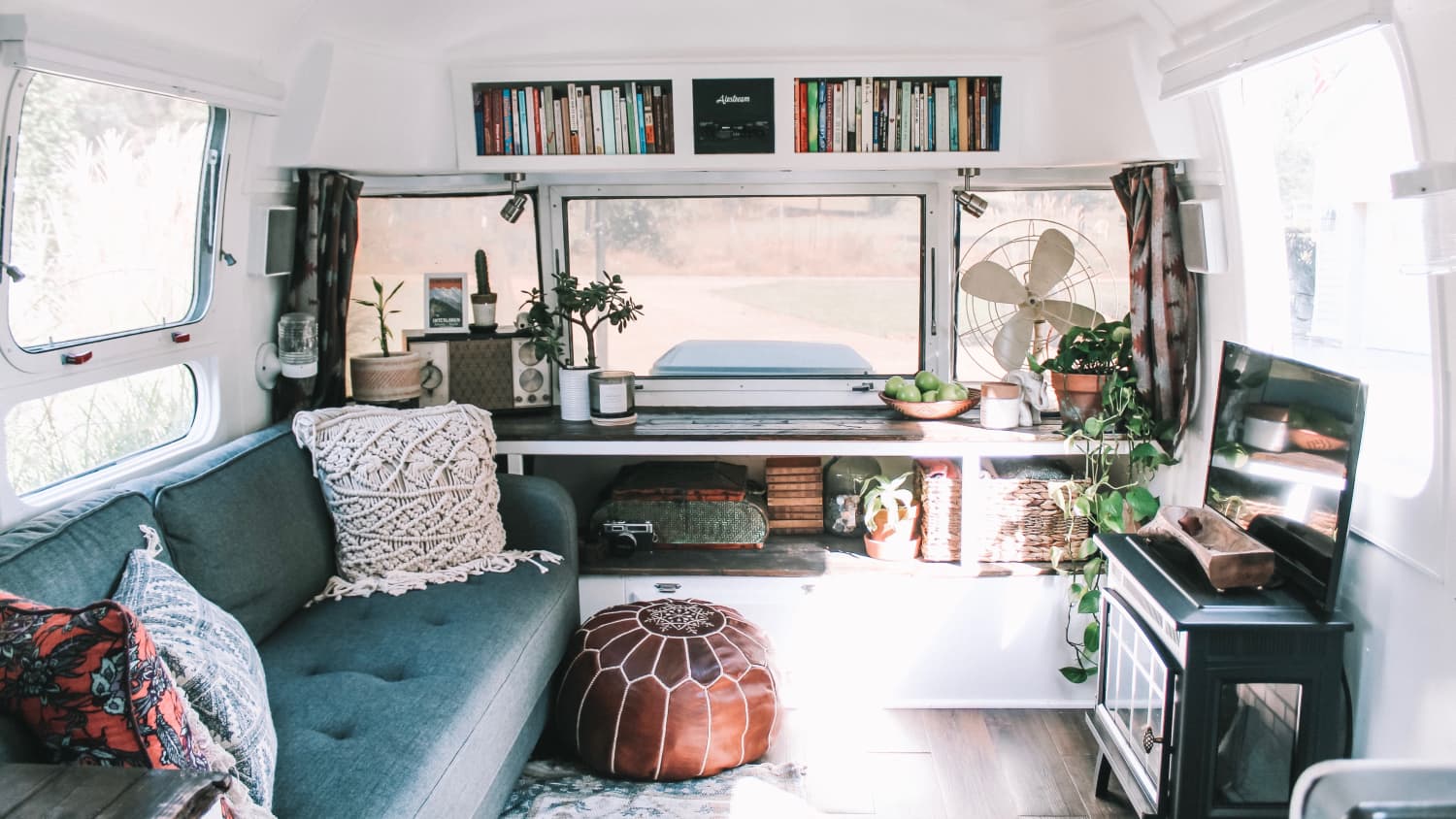 Tiny house store sofa